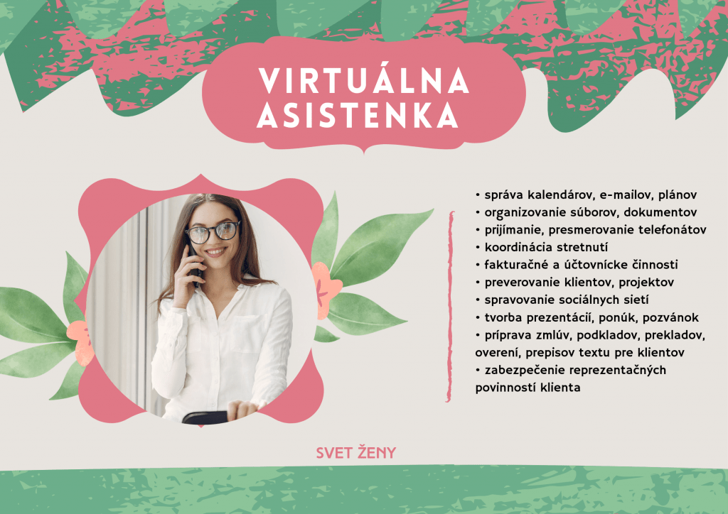 virtuálna asistentka