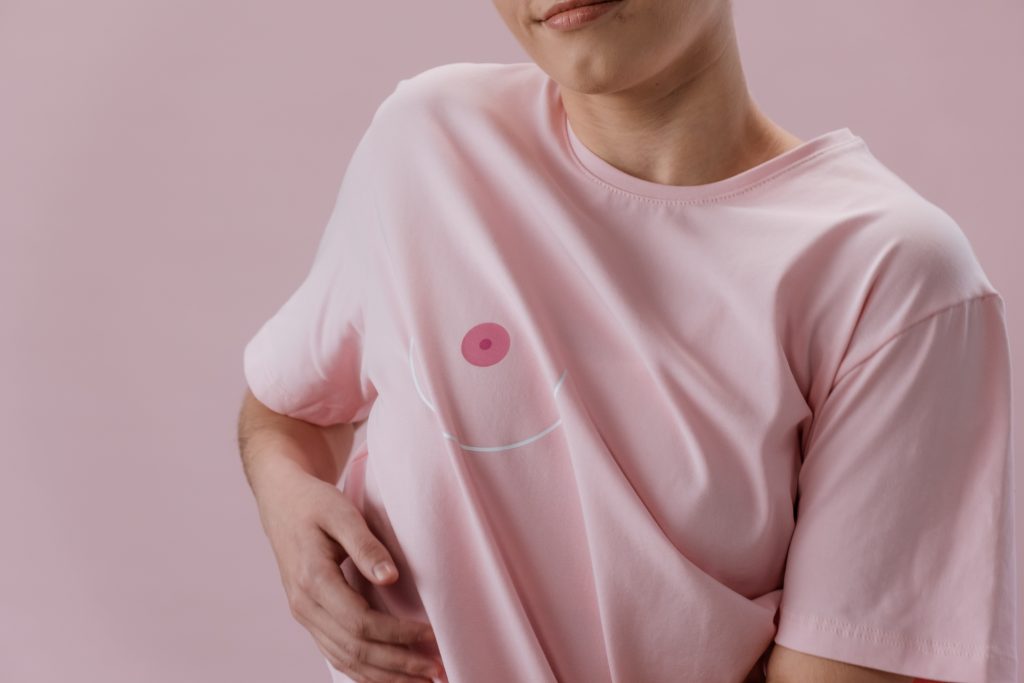 samovyšetrenie prsníka